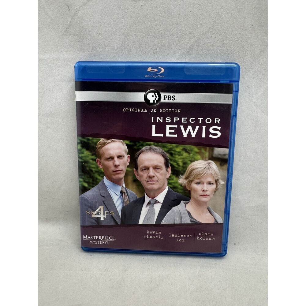 Inspector Lewis Series 4 Blu-ray 2 Disc 2011 Set TV Show Masterpiece Mystery PBS